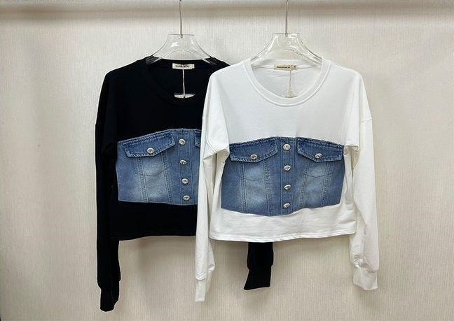 Blusa DS1049 Manga Larga: imagen 3