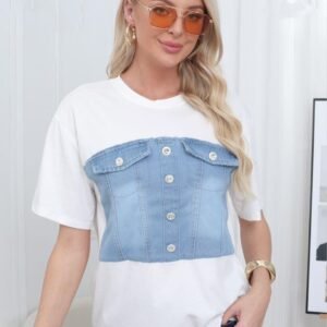 Blusa DS1055 Manga Corta: imagen 1