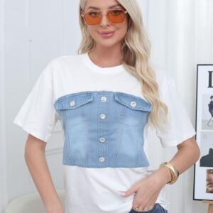 Blusa DS1055 Manga Corta: imagen 2