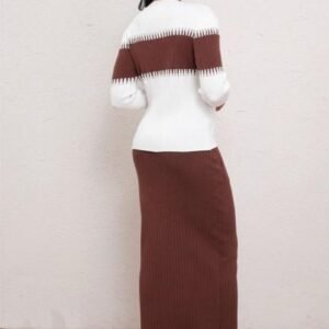 Vestido DT3049 Duotono: imagen 2