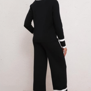 Conjunto DT3095 Pantalón y Suéter Crochet: imagen 2