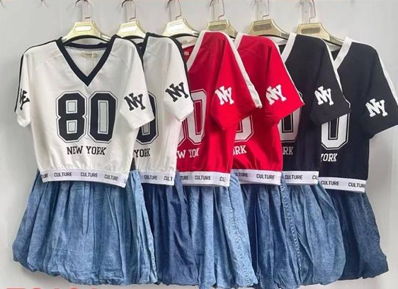 Conjunto DT3101 Falda y Blusa