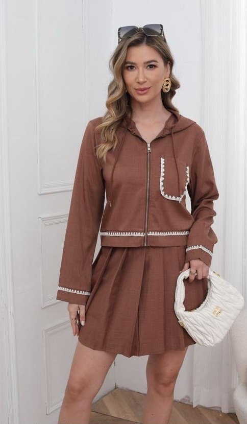 Conjunto DT3117 Blusa y Falda